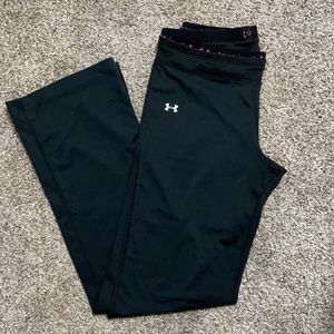 Under Armour breast cancer awareness workout pants